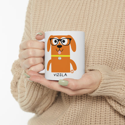 Bow Wow Meow Vizsla Ceramic Mug