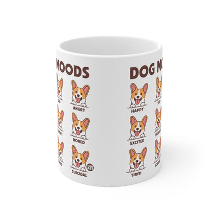 Dog Moods Ceramic Mug