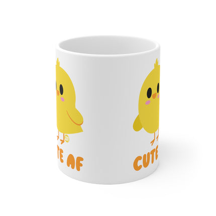 Cute AF Chick Ceramic Mug