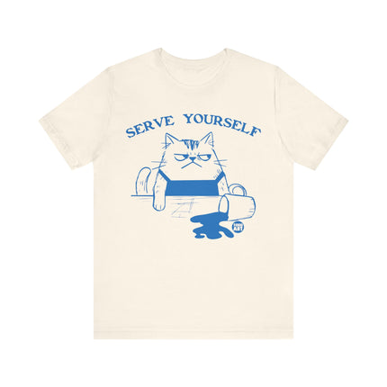 Serve Yourself Cat Tee