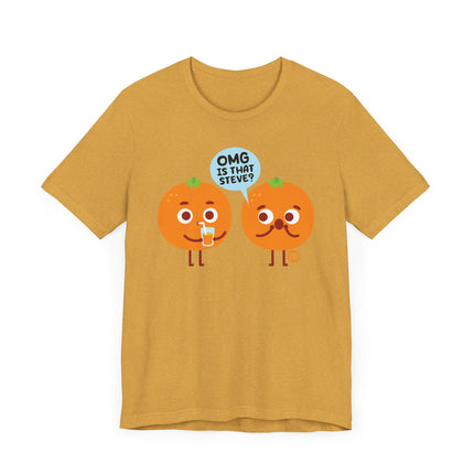 Cute "OMG STEVE ORANGE" Tee Shirt