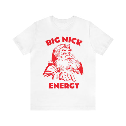 Big Nick Santa Unisex Short Sleeve Tee