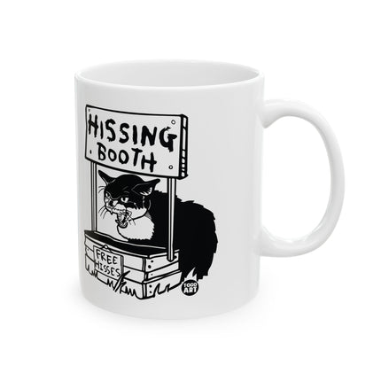 Hissing Booth Cat Ceramic Mug