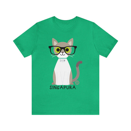 Bow Wow Meow Singapura Unisex Tee