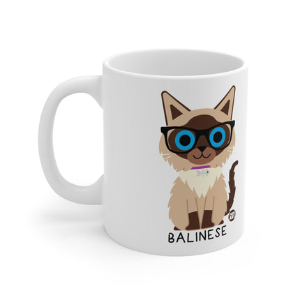 Bow Wow Meow Balinese Ceramic Mug