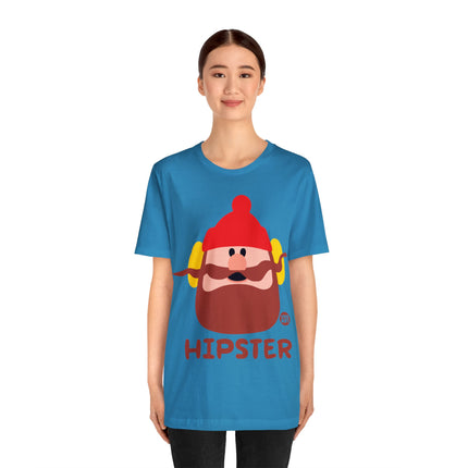 Hipster Lumberjack Unisex Tee
