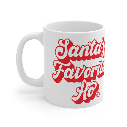 Santa's Favorite Ho Ceramic Mug