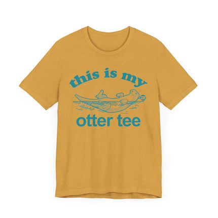 Cute "THIS MY OTTER TEE" Tee Shirt