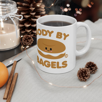 Body By Bagels Ceramic Mug