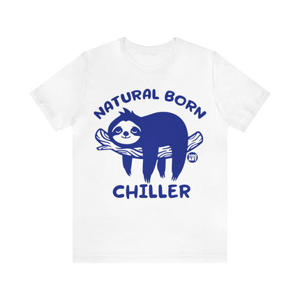 Natural Born Chiller Sloth Unisex Short Sleeve Tee