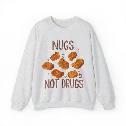 Nugs Not Drugs Chicken Nugget Crewneck Sweatshirt