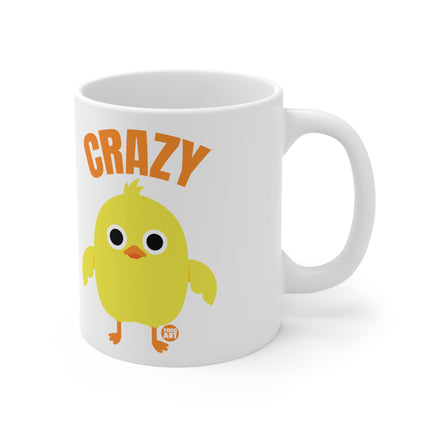 Crazy Chick Ceramic Mug