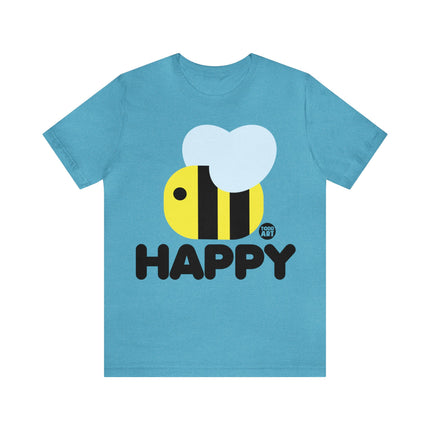 Be Happy Bee Unisex Tee