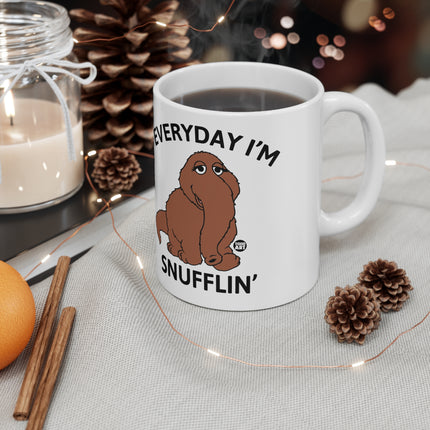 Everyday I'm Snufflin Ceramic Mug