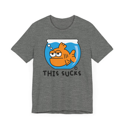 Funny "THIS SUCKS GOLDFISH" Tee Shirt