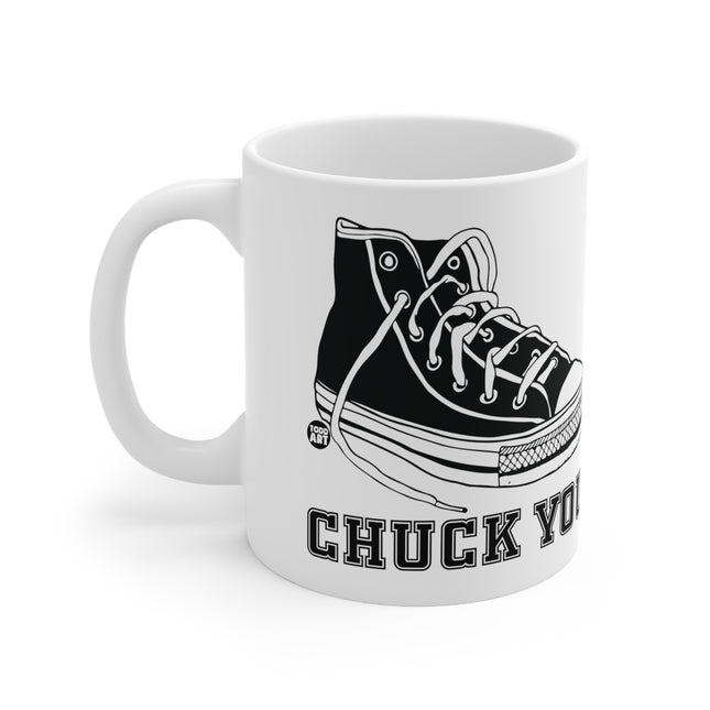 Chuck You Ceramic Mug