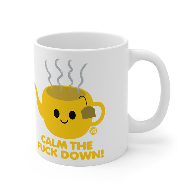 Calm Fuck Down Ceramic Mug
