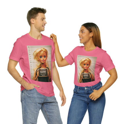 Barbie Malibu Mugshot Unisex Short Sleeve Tee