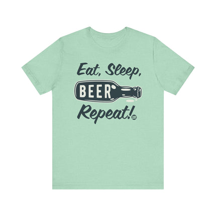 Eat Sleep Beer Repeat, Funny Beer Drinker Tees, Beer Lover Shirt Gift