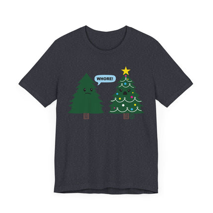 Funny Christmas Tree Tee Shirt