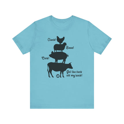 Chicken Sheep Pig Cow Tshirt