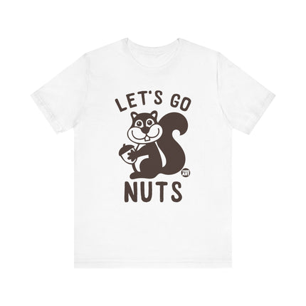 Let's Go Nuts Squirrel Tee