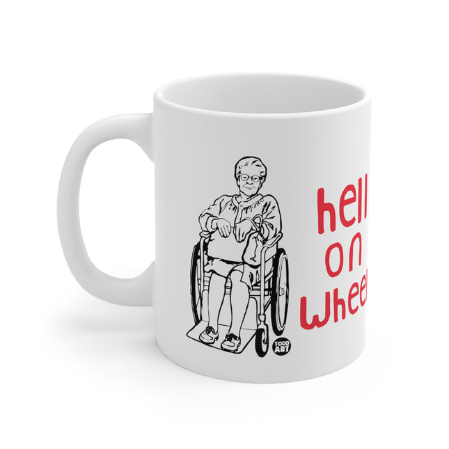 Hell on Wheels Ceramic Mug