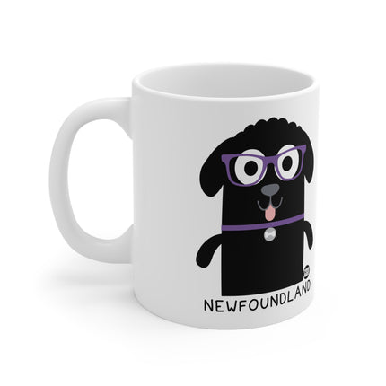 Bow Wow Meow Newfoundland Ceramic Mug