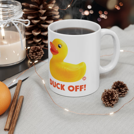 duck off Ceramic Mug