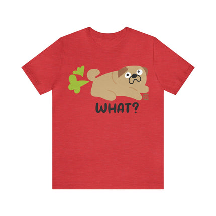 What Fart Dog Unisex Short Sleeve Tee