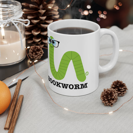 Bookworm Ceramic Mug