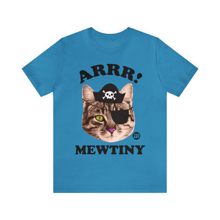 Arrr Mewtiny Cat Pirate Unisex Tee