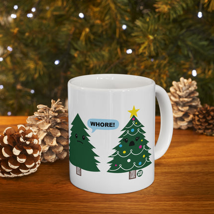 Christmas Tree Whore Ceramic Mug