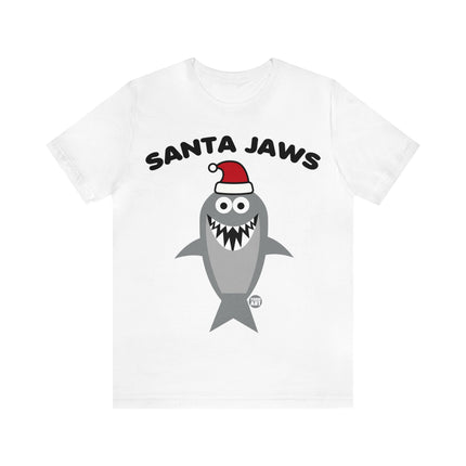 Santa Jaws Christmas Unisex Tee