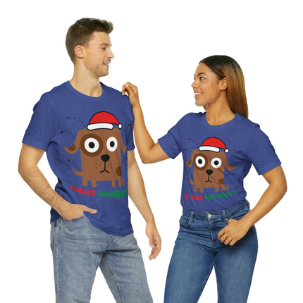 Fleas Navidad Dog Xmas Unisex Tee