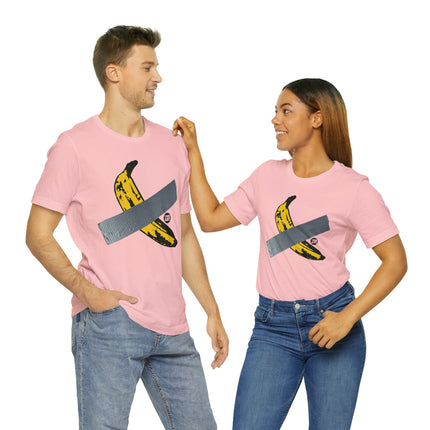 Duct Tape Banana Unisex Short Sleeve Tee