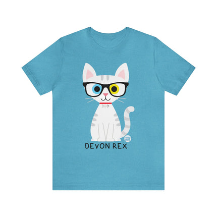 Bow Wow Meow Devon Rex Unisex Tee