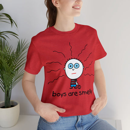Boys Are Smelly Unisex Tee