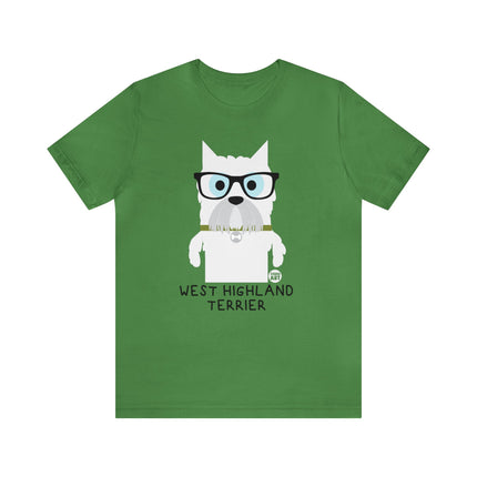 Bow Wow Meow West Highland Terrier Unisex Tee