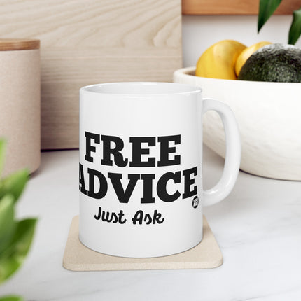 Free Advice Ceramic Mug