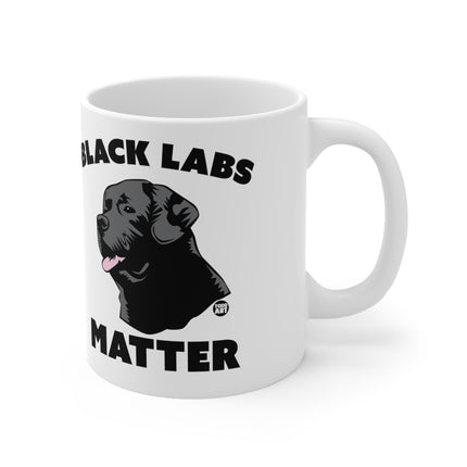 Black labs Matter Ceramic Mug