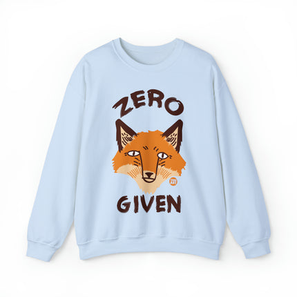 Zero Fox Given Crewneck Sweatshirt