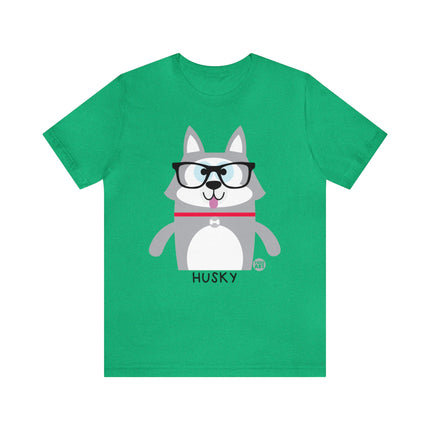 Bow Wow Meow Husky Unisex Tee