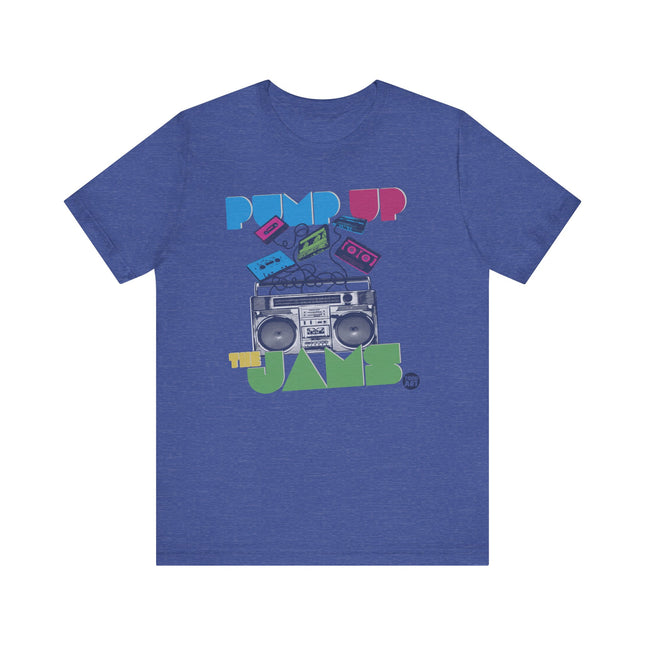 Pump Up The Jams 90s Tee, 90s Mixed Tape Shirt, Old School 90s Boombox Tee