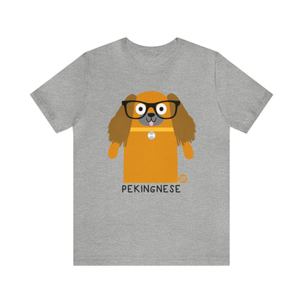 Bow Wow Meow Pekingnese Unisex Tee