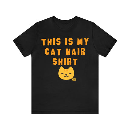 Cat Hair Shirt Unisex Short Sleeve Tee