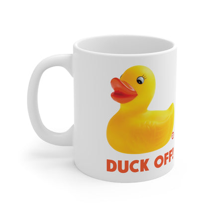 duck off Ceramic Mug