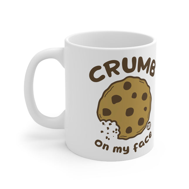 Crumb on Face Ceramic Mug