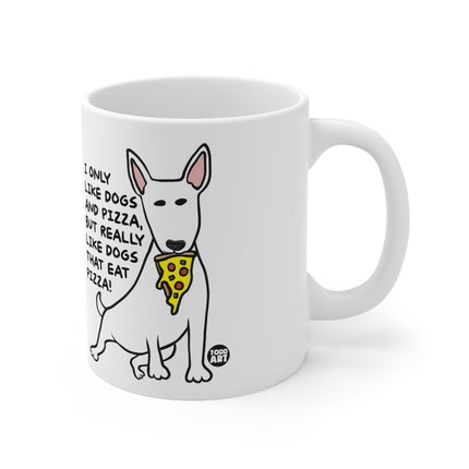 Dogs and Pizza Ceramic Mug