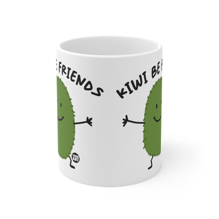 Kiwi Be Friends Ceramic Mug